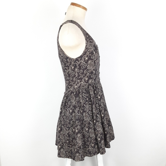 Free People Paisley Print Boho Dress - Picture 4 of 9